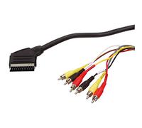 Valueline Cable SCART - 6 RCA macho