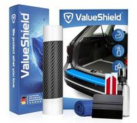 ValueShield Protector de borde de carga apto para Skoda Enyaq iV 2020-2027 (5 puertas, Combi): lámina de alto rendimiento, protector de pintura y protección contra arañazos para maletero, parachoques,