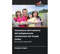 Valutazione dell'industria dell'abbigliamento confezionato del Punjab (India)