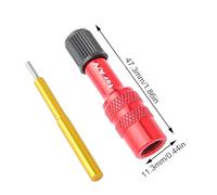 Valve Adapter - Anti Skid Bike Inflator Converter, Extension Nozzle, Tire Pump Accessory, Road Mountain Bicycle Gear, Lightweight Portable Tool Fit Attachment | Cycling Equipment for Outdoor Ri