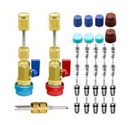 Valve Stem Core Removal Tool - Car Air Conditioning Repair Tools | Non-Slip Air Conditioner Repair Disconnect, Valve Removal Tool, HVAC AC epair ⇒ool For Áir Tire HVAC AC Bike Refrigeration Condition