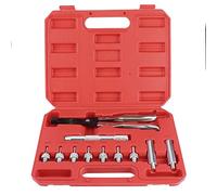 Valve Stem Pliers & Install Kit | 11 - Piece Set for Overhead Cam Motor Assemblies | Extended Access Tool for Valve Seals Extraction/Installation | Alloy Oxidation - Defiant