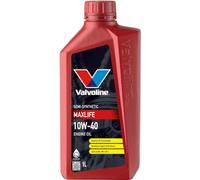 Valvoline Aceite de motor 10W-40 MaxLife aceite parcialmente sintético aceite ACEA A3/B4 API SN API CF 1L Compatible con VW Polo V Hatchback 6R1, 6C1 up! Hatchback 121, 122, BL1, BL2, BL3, 123, SKODA