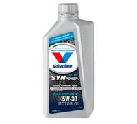 Valvoline Aceite de motor 5W-30 SynPower ACEA C3 API SN XL-III C3 1L Compatible con VW Polo V Hatchback 6R1, 6C1 up! Hatchback 121, 122, BL1, BL2, BL3, 123 Golf 7 Hatchback 5G1, BQ1, BE1, BE2, TOYOTA