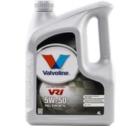 Valvoline Aceite de motor 5W-50 VR1 completamente sintético ACEA A3/B4 API SL Racing 4L