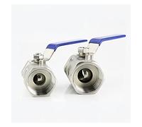 Válvula 1 pieza de bola con rosca hembra acero inoxidable SS304 BSP 1/4" 3/8" 1/2" 3/4" 1" 1-1/4" 1-1/2"(0.75 Inch)