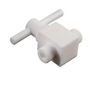 Válvula, 1 UNIDS 1/8" 1/4" 3/8" 1/2" 3/4" 1" Hembra o Macho Euqal PTFE Válvula de Aguja de Bola de Cierre Grifo for Laboratorio Agua Gas Petróleo(1",NEEDLE VALVE-MALE-M)