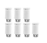 Válvula Actuadora De Radiador ZigBee3.0 TRV Tuya Smart Programable Con Control Por Voz For Temperatura Del Calefactor Ajuste AutomáTico(Option 7)