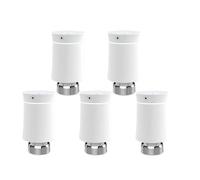 Válvula Actuadora De Radiador ZigBee3.0 TRV Tuya Smart Programable Con Control Por Voz For Temperatura Del Calefactor Ajuste AutomáTico(Option 5)