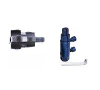 Válvula angular de apertura de rosca de tubería de agua de 20 mm y 25 mm, de plástico, metal, 20 mm, 25 mm, apto para el hogar, reduciendo la complejidad de las instalaciones de fontanería