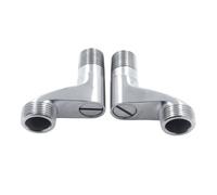 Válvula Angular Para Grifo 2 uds válvula angular grifo de ducha conector accesorios pie curvo codo cocina baño adaptador ajustable en ángulo