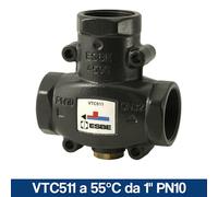 VÁLVULA ANTICONDENSACIÓN DE 1'' PARA ESTUFA DE CALDERA DE PELLETS ESBE VTC 511 A