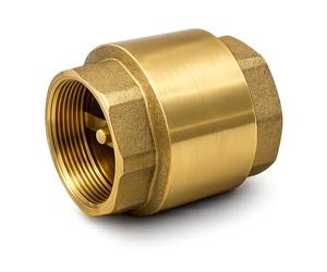 Valvula Antiretorno 1/2" Tipo York con Clapeta en Laton y Muelle Acero Inoxidable PN16 Maximo 120 Grados para Agua Instalaciones Fontaneria y Sistemas Hidraulicos · FLUVIA