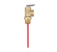 Valvula Antiretorno Agua 0.7Mpa 99C 210F 102PSI Válvula de seguridad alivio presión y temperatura 3/4 pulgadas para calderas de aceite