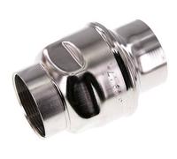 Válvula Antirretorno Acero Inoxidable 316 FKM (Resorte Ligero) 0.03-16bar - CLIS4E