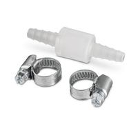 Válvula antirretorno con 2 abrazaderas, para máx. Ø 10 mm