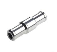 Válvula antirretorno confiable de 612 mm para sistemas de combustible y agua, cuerpo de aluminio con flecha marcada dirección de flujo (12 mm)