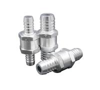 Válvula antirretorno de combustible de aleación de aluminio, unidireccional, de 6/8/10/12/14/16 mm, 6 tamaños, compatible con carburador(8mm)
