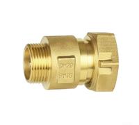 Válvula antirretorno de latón para contador de agua, válvula de paso con mecanismo de elevación, control de flujo desechable, resistente a la corrosión, GB/T8464-2008, para sistemas de agua