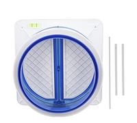 Válvula antirretorno para campana extractora, muelle de acero inoxidable, anillo de silicona de alta densidad, válvula de escape con bridas para salida de humos de 150 a 180 mm