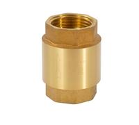 Válvula Antirretorno Universal de Latón, Rosca Hembra G1/2 Pulgadas en Ambos Lados, Válvula de Retención Estanca Para un Sistema de Agua Potable Seguro