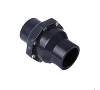 Válvula antirretorno versátil de PVC-U DN20 (Φ25mm), ideal para la instalación horizontal o vertical en sistemas de filtro de aguas residuales, estanques de koi y sótanos