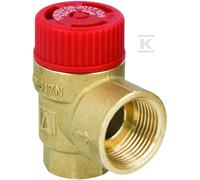 VÁLVULA BEZP.MS 3/4"X1" 3 BAR PARA C.O. 42391