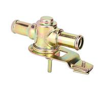 Válvula Calefacción Auto, Qiilu Válvula de control del calentador, aleación de aluminio Válvula de control del calentador del coche apto para las series E y F para C3UZ18495A YG133