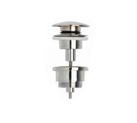 Válvula Clic-Clac Universal para Lavabo - Acabado Cromo o Blanco - Alta Durabilidad hasta 200.000 Ciclos - Instalación Estándar G1¼" (Cromo)