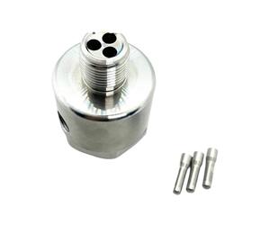 Válvula control Ajuste para bomba CRIN CRDI Common Rail, válvula DRV, junta adaptadora de conexión con filtros de protección Válvula paso