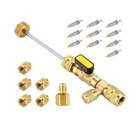 Válvula Core Remover Tool, Core Installer, Hvac Remover, Sturdy Tool for Refrigeration Service 5,9 x 3,14 x 0,59 pulgadas Ideal para reparación de aire y mantenimiento