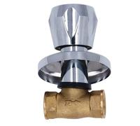 Válvula de agua de latón oculta NPT de rosca hembra DN15 de 1/2 pulgada, válvula de cierre de control de flujo manual para sistemas de agua de plomería doméstica doméstica