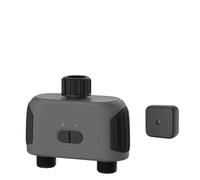 Válvula de agua inteligente bidireccional, de riego automático for jardín, temporizador de riego inteligente, controlador de riego por goteo automático con wifi.(US Timer with HUB)