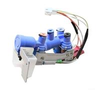 Válvula de agua para frigorífico GE WR57X30890 WR57X30891 - Válvula de llenado magnética fiable de repuesto para máquina de hielo dispensador fuga fix 21 x 11 x 9 cm