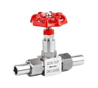 Válvula de aguja acero inoxidable alta presión for soldar, J23W-160P, DN6, DN8, DN10, DN15, DN20, DN25, DN32(DN6)