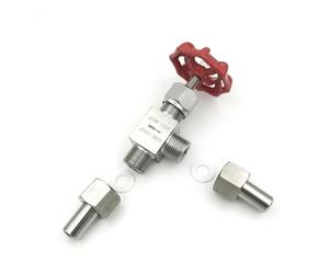 Válvula de aguja angular soldada de acero inoxidable DN6 DN10 DN15 J24W-160P Válvulas de aguja soldadas Válvulas de globo(DN6 OD14mm)