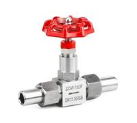 Válvula de aguja de acero inoxidable de alta presión for soldar, J23W-160P, DN6, DN8, DN10, DN15, DN20, DN25, DN32, válvula de globo.(DN32)