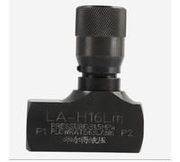 Válvula de aguja de control de flujo hidráulico con sello de nitrilo resistente a fugas y cuerpo de acero al carbono que proporciona una gestión precisa del flujo (1,27 cm A H16L)