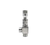 Válvula de aguja dosificación en ángulo 1/2" 304 SS con microdosificación WL94H-320P reguladora control caudal variable 32 MPA(G thread,1/8 Inch)