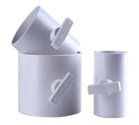 Válvula de aire ABS, válvula de retención reguladora, válvula de tubo de aire de regulación de volumen de aire de tubería de PVC, interruptor redondo manual(150mm)
