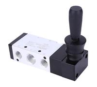 Válvula de Aire, Presión de Trabajo 0-0.8MPA Válvula Neumática, Buen Experimento Escolar de Investigación de Rendimiento de Sellado para Hogares de Laboratorio (4H330-10)