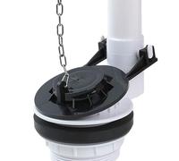 Válvula de aleta de inodoro, repuesto para tanque de inodoro, cubierta de tapón de ahorro de agua de 2 pulgadas con construcción de goma, equipo de fontanería, fácil instalación, tanque de orinal para
