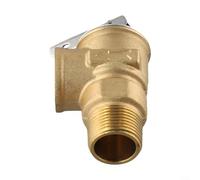 Válvula de alivio, 3/4 "Rosca 150 PSI 210F Max Copper Pressure Relief Valve for Water Heater Safety Ion