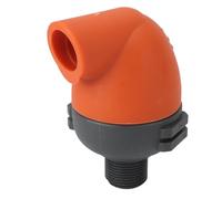 Válvula de Alivio de Aire para Riego Agrícola de Plástico Automática, Ventilación de Riego por Goteo para Jardinería y Horticultura, Hecha de Plástico (3/4in)