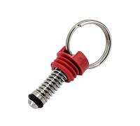 Válvula de alivio de presión for tapa de barril Cornelius Ball-Lock - Válvula personalizable for elaboración de cerveza - 1 pieza (varias opciones de presión)(RED-35psi)
