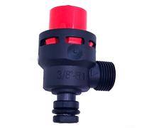 Válvula de alivio de presión para horno de calefacción de caldera de pared de gas, válvula de seguridad compatible con sistemas de calentador de gas Ariston, tamaño estándar rojo/negro