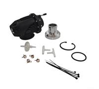 Válvula de alivio de turbocompresor para uso en el mercado de accesorios en automóviles modificados con sistemas Gen Turbo y regulación de presión (negro)