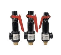 Válvula de alivio presión tipo resorte, cuerpo hierro, válvula liberación for compresor aire, máquina for tornillos, A27W-10T caldera, 1 Uds(DN15)