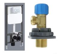 Válvula de ángulo de latón, para Geberit G3/8 Válvula de ángulo de cisterna montada al ras de repuesto para 21245 8, 240269001, 240.189269752.001
