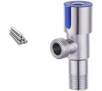 Válvula de Ángulo para acero Inoxidable 304 Doble Control Válvula | para acero inoxidable 304, óxido, , acabado plateado, núcleo válvula calidad